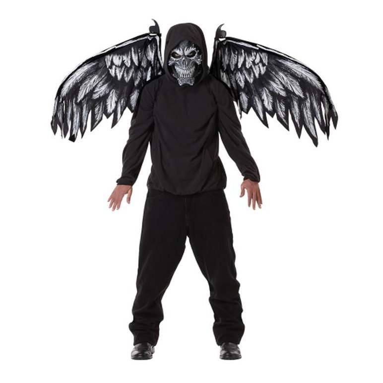 Fallen Angel Mask & Wings - Jokers Costume Mega Store