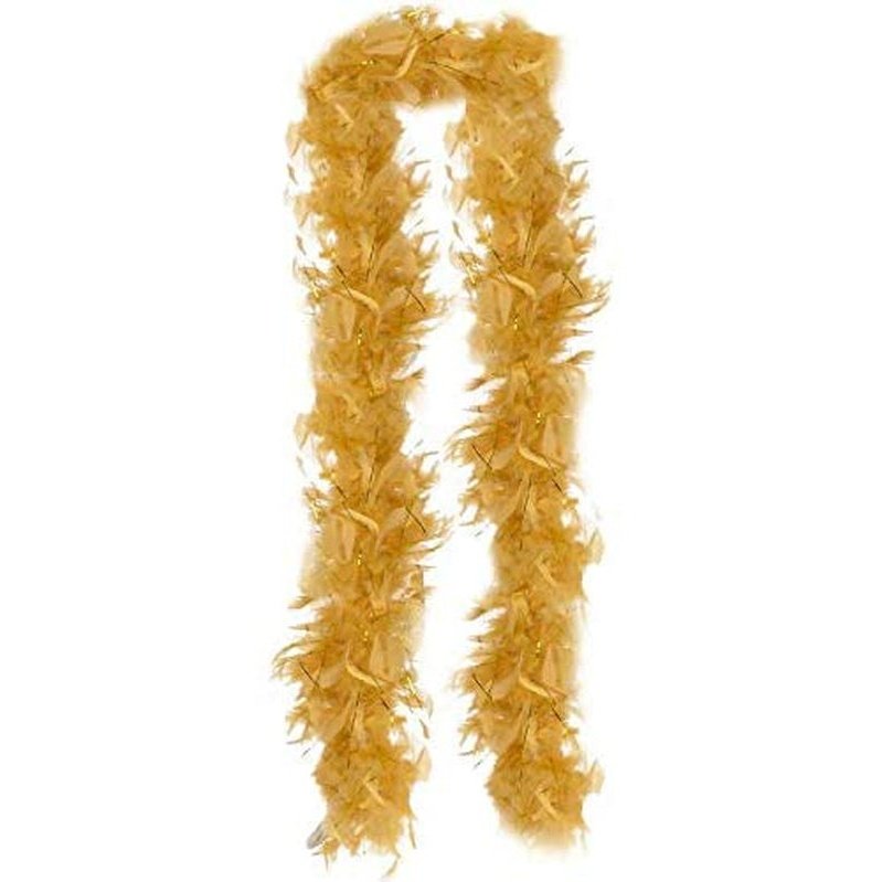 Feather Boa Gold - Jokers Costume Mega Store