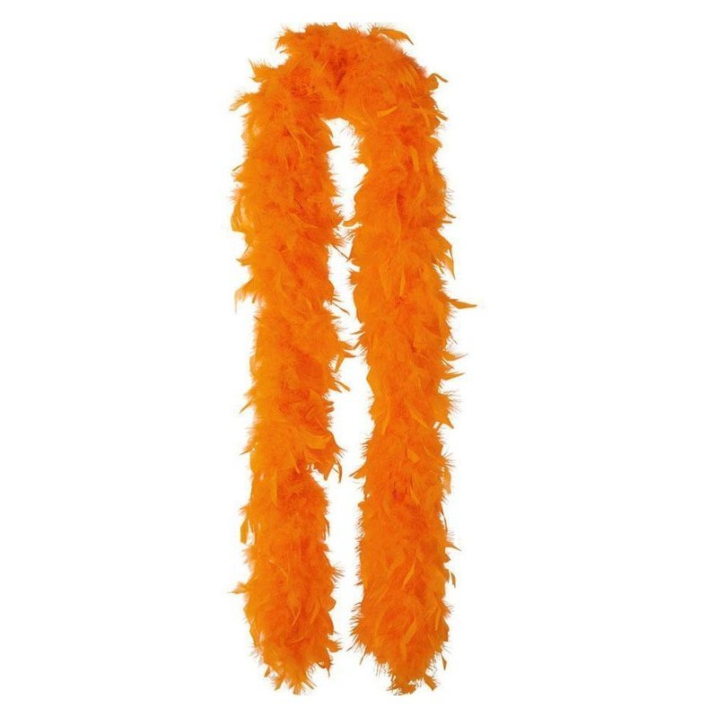 Feather Boa Orange - Jokers Costume Mega Store