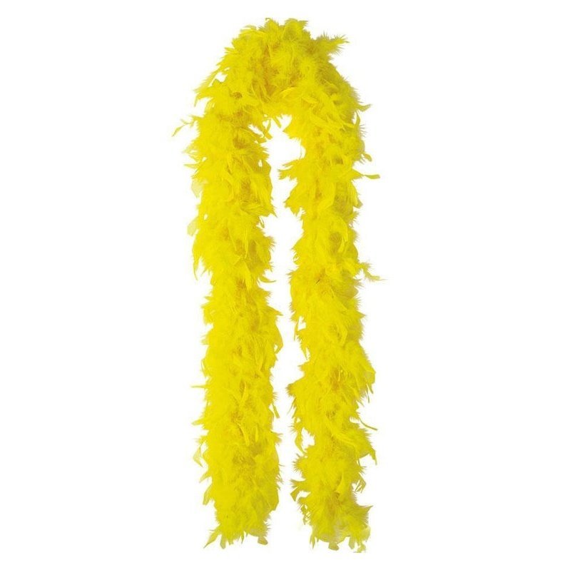 Feather Boa Yellow - Jokers Costume Mega Store