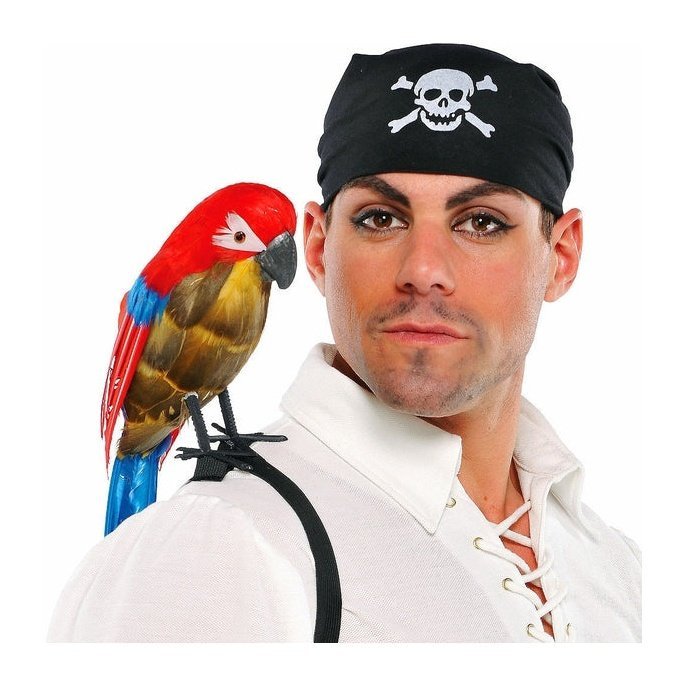 Feather Pirate Parrot - Jokers Costume Mega Store