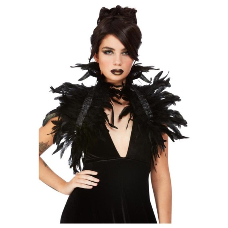 Fever Feather Bolero - Jokers Costume Mega Store