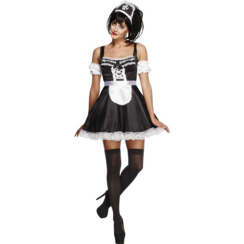Fever Flirty French Maid Costume - Jokers Costume Mega Store