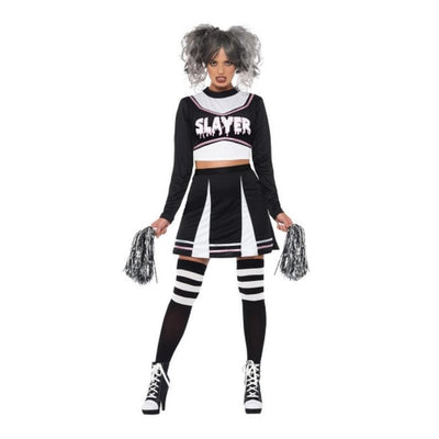 Fever Gothic Cheerleader Costume - Jokers Costume Mega Store