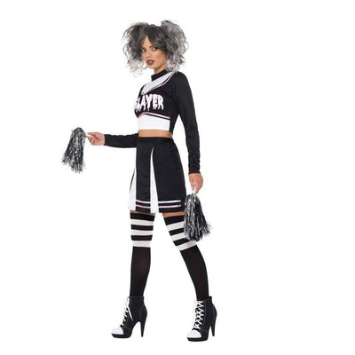 Fever Gothic Cheerleader Costume - Jokers Costume Mega Store