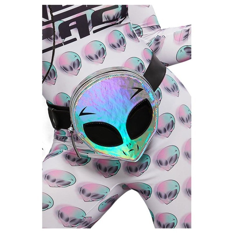 Fever Holographic Alien Bum Bag - Jokers Costume Mega Store