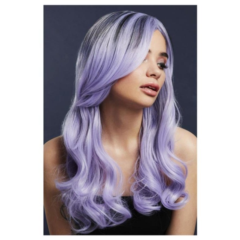 Fever Khloe Wig, True Blend, Lilac - Jokers Costume Mega Store