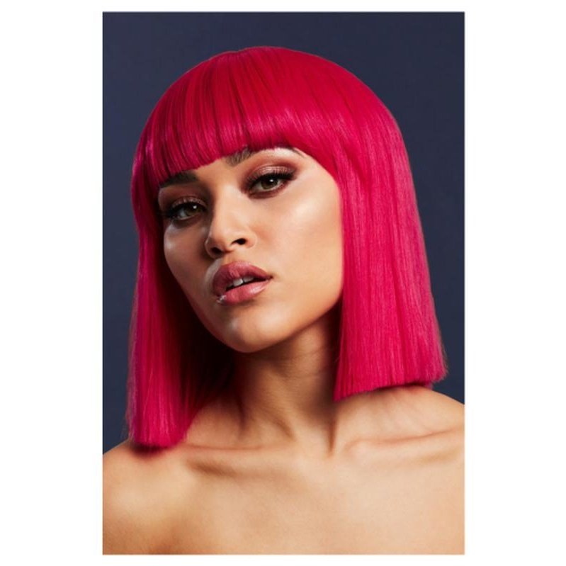 Fever Lola Wig, Magenta Pink - Jokers Costume Mega Store