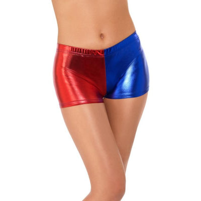 Fever Miss Jester Whiplash Shorts - Jokers Costume Mega Store