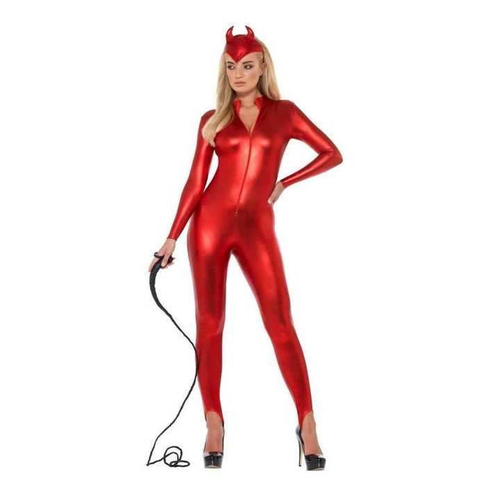 Fever Miss Whiplash Costume, Red - Jokers Costume Mega Store