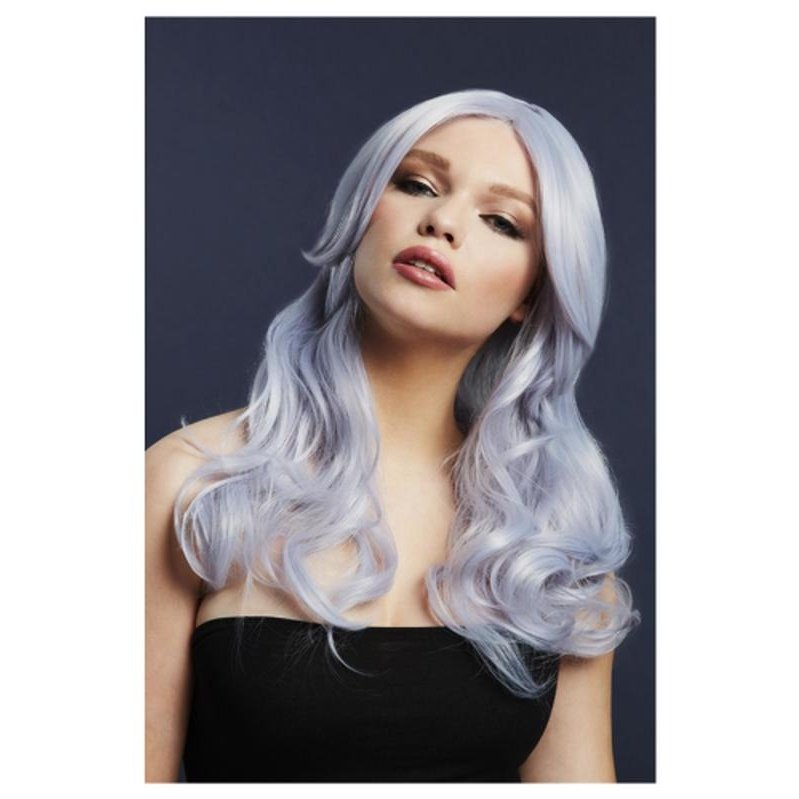 Fever Nicole Wig, True Blend, Silver Lilac - Jokers Costume Mega Store