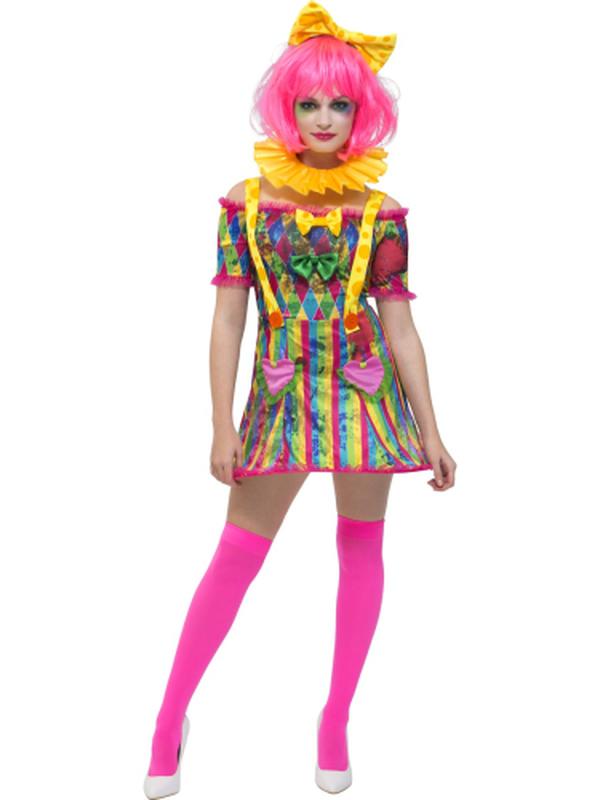 Fever Patchwork Clown Costume - Jokers Costume Mega Store