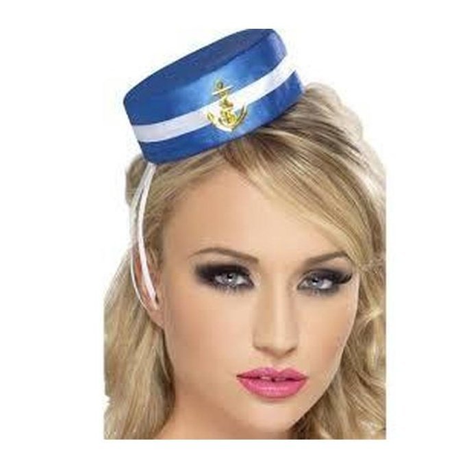 Fever Pill Box Sailor Hat - Jokers Costume Mega Store