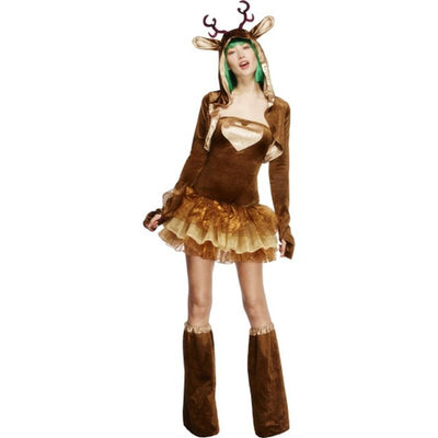 Fever Reindeer Costume, Tutu Dress - Jokers Costume Mega Store