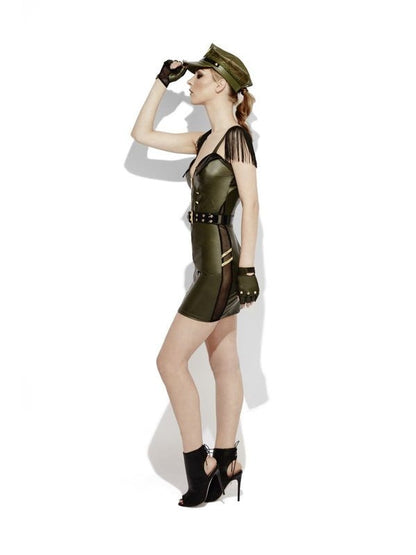 Fever Role Play Military Chief Wet Look Costume - Jokers Costume Mega Store