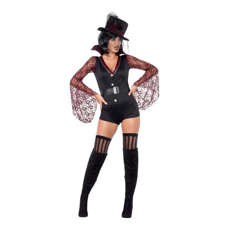 Fever Vampire Costume, Bodysuit - Jokers Costume Mega Store