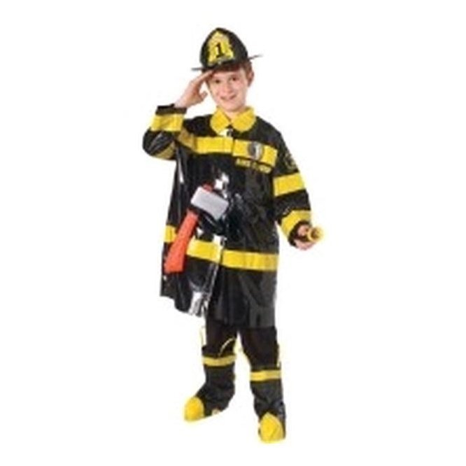 Fire Fighter Deluxe Costume Size L - Jokers Costume Mega Store