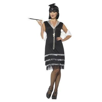 Flapper Costume - Fur Stole - Jokers Costume Mega Store