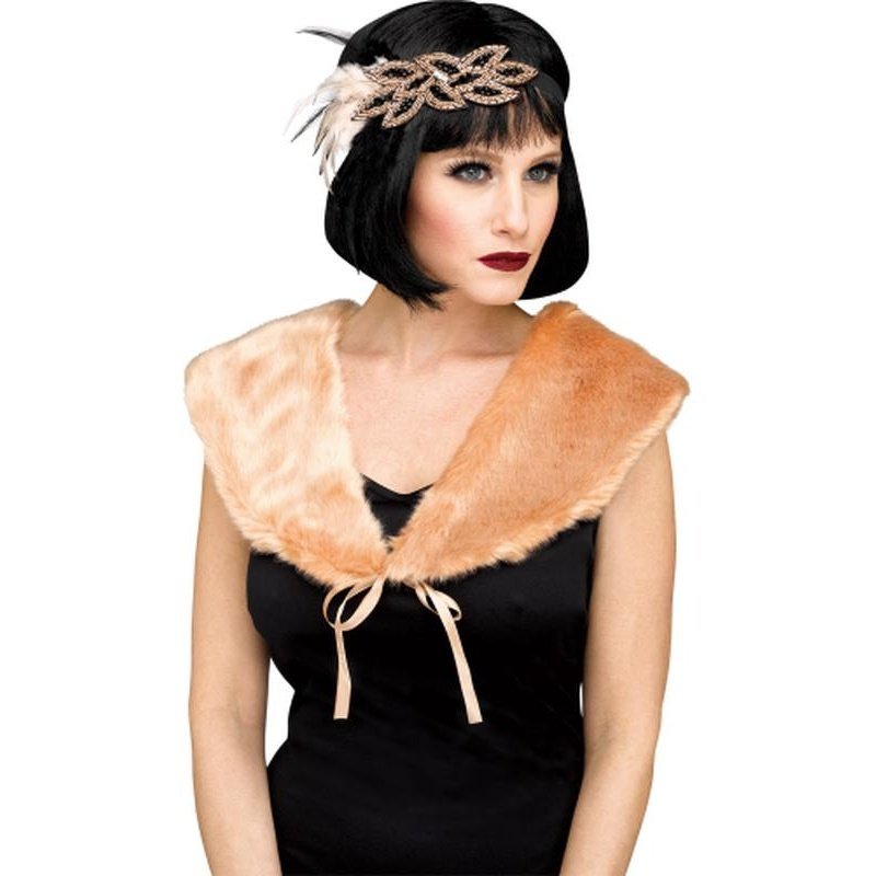 Flapper Stole Champagne - Jokers Costume Mega Store
