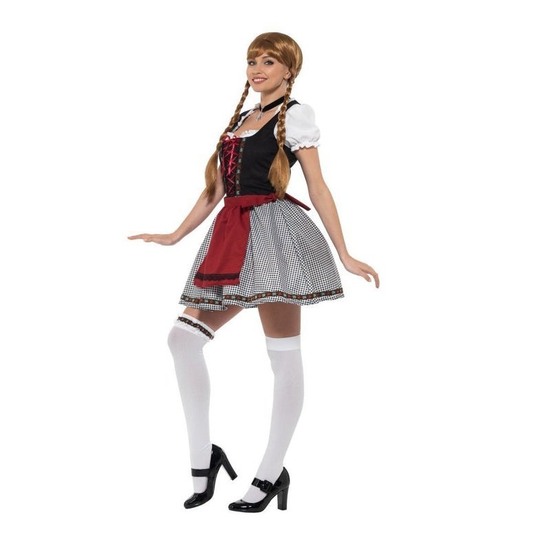 Flirty Froulein Bavarian Costume - Jokers Costume Mega Store
