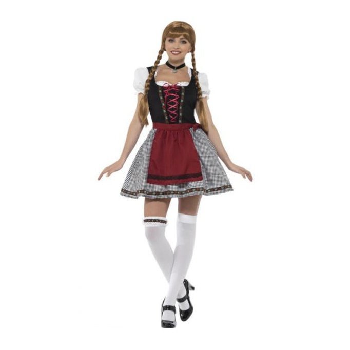 Flirty Froulein Bavarian Costume - Jokers Costume Mega Store