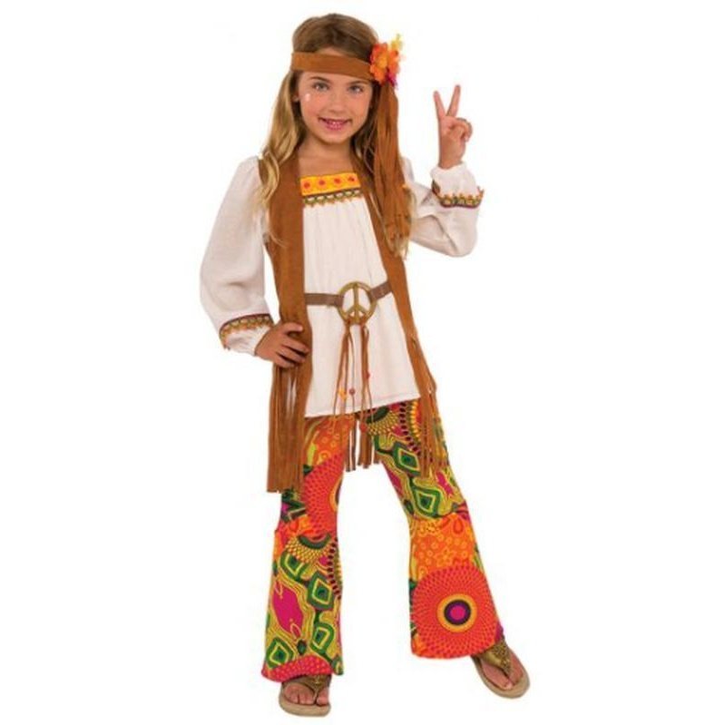 Flower Child Costume Size S - Jokers Costume Mega Store