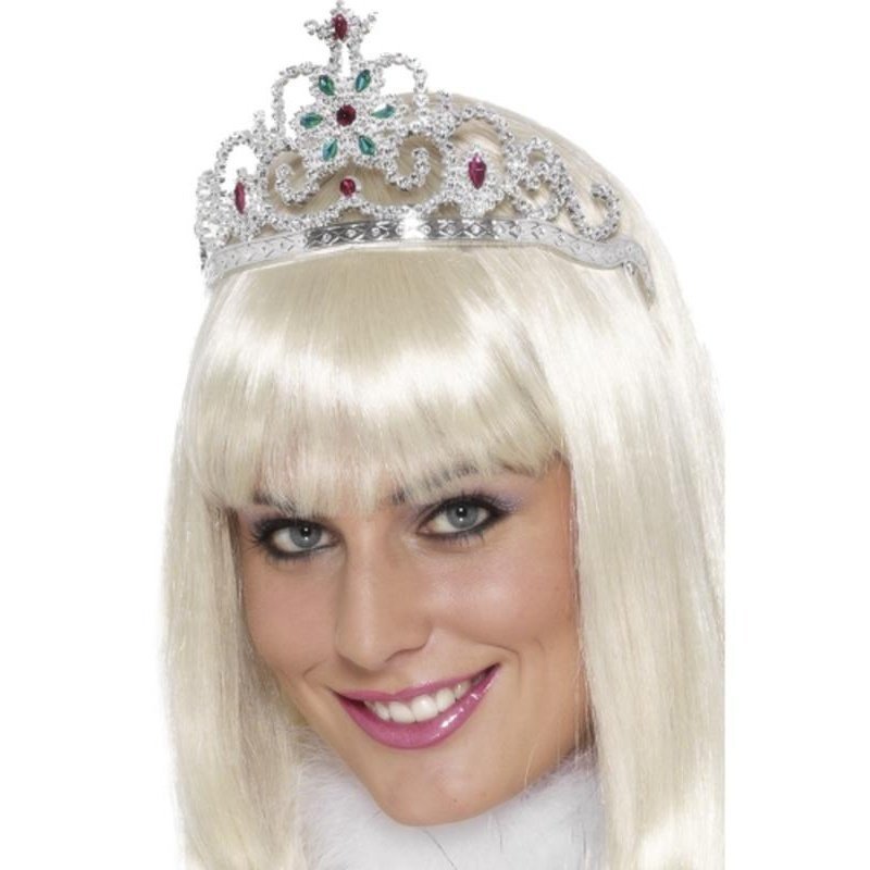 Flower Jewelled Tiara - Jokers Costume Mega Store