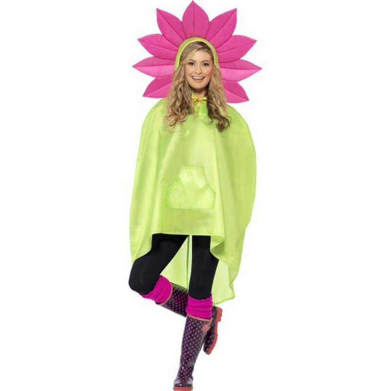 Flower Party Poncho - Jokers Costume Mega Store