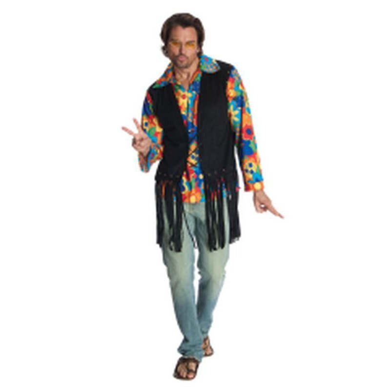 Flower Power Costume Size Std - Jokers Costume Mega Store