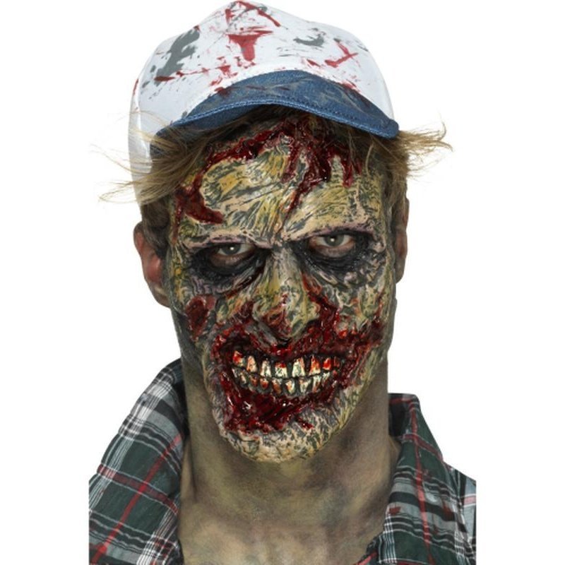 Foam Latex Zombie Face Prosthetic - Jokers Costume Mega Store