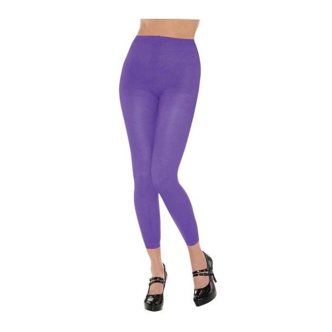 Footless Tights Purple - Jokers Costume Mega Store