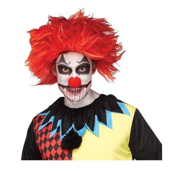Freak Show Clown Wig - Jokers Costume Mega Store