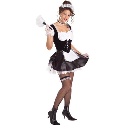French Maid Secret Wishes Costume Size S - Jokers Costume Mega Store
