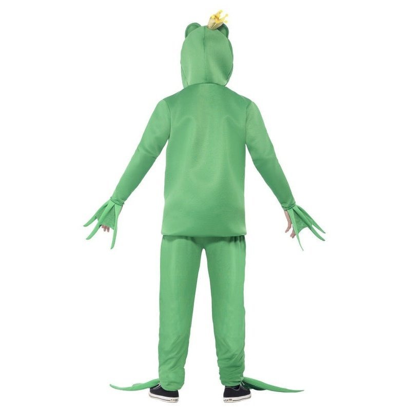 Frog Prince Costume, Top With Attached Gloves - Jokers Costume Mega Store