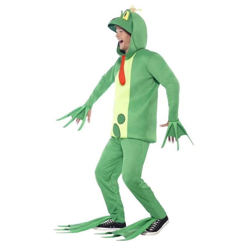 Frog Prince Costume, Top With Attached Gloves - Jokers Costume Mega Store