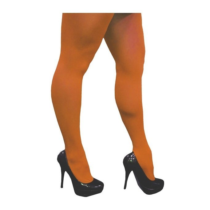 Full Length Tights Orange - Jokers Costume Mega Store