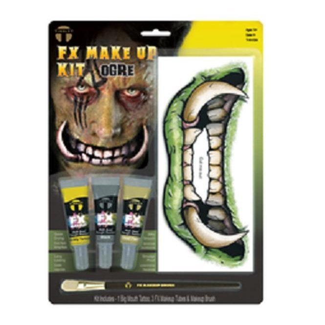 Fx Makeup & Tattoo Kit Ogre - Jokers Costume Mega Store