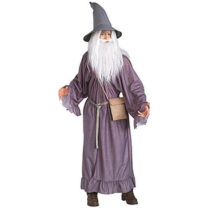 Gandalf Costume Adult Size Std - Jokers Costume Mega Store