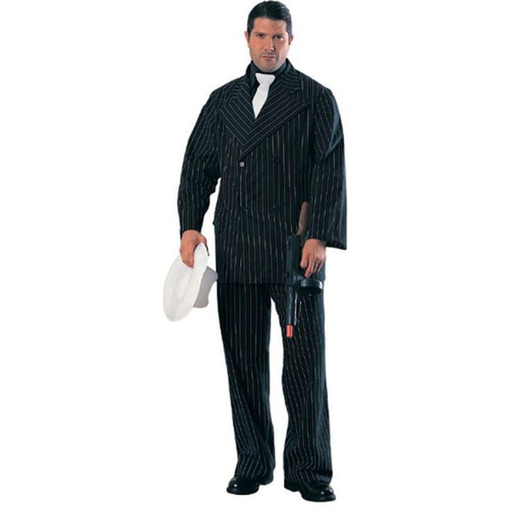 Gangster Deluxe Costume Size Xl - Jokers Costume Mega Store