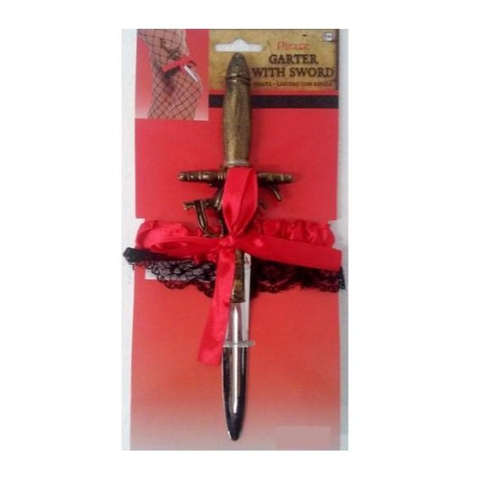 Garter With Sword - Jokers Costume Mega Store