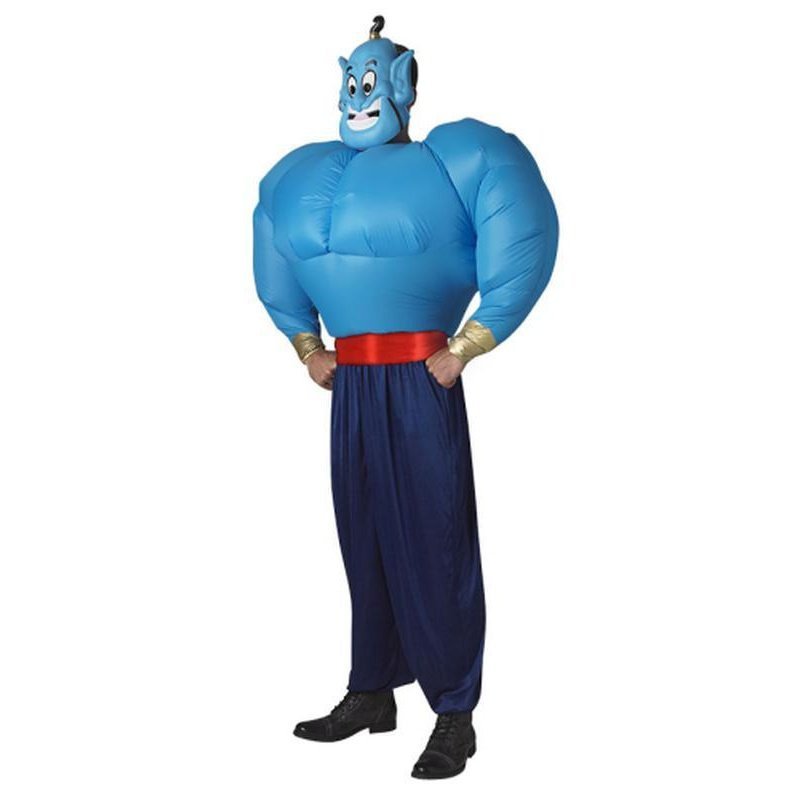 Genie Adult Inflatable Costume Size Std - Jokers Costume Mega Store