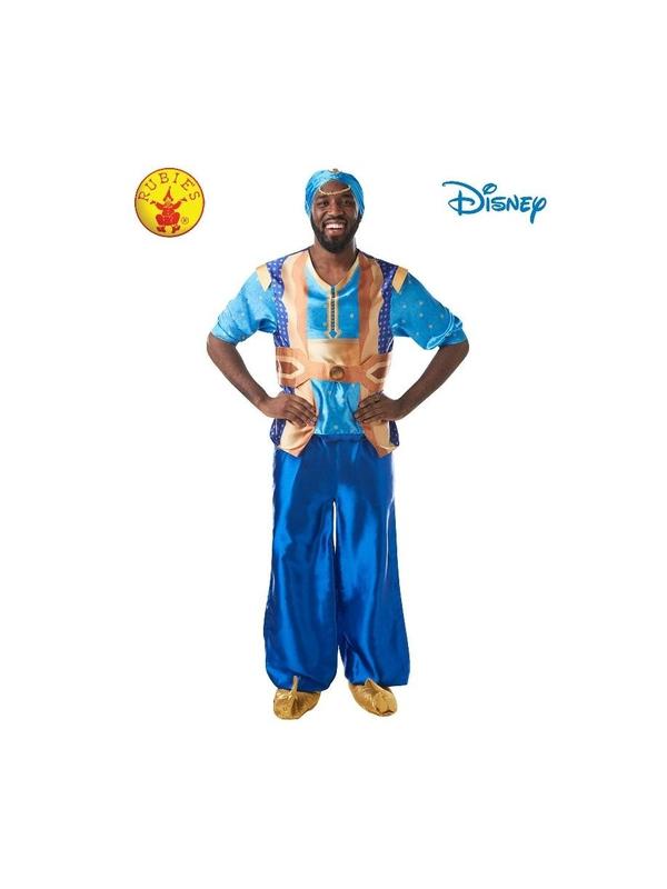 Genie Live Action Aladdin Costume, Adult - Jokers Costume Mega Store