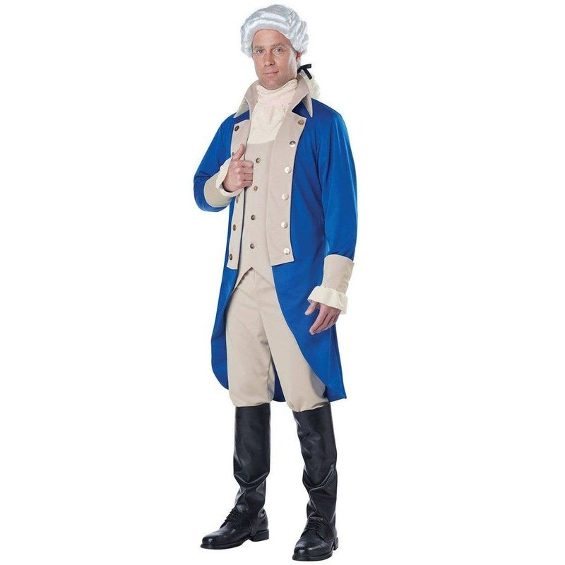 George Washington Men's Colonial Costume - Jokers Costume Mega Store