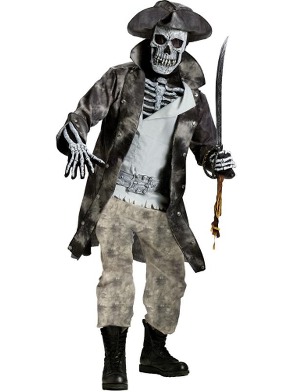 Ghost Pirate Adult Costume - Jokers Costume Mega Store