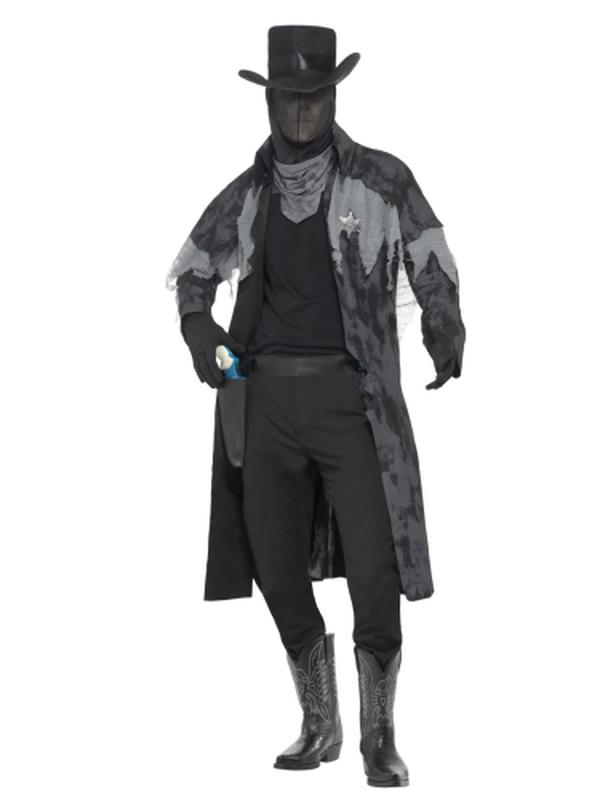 Ghost Town Phantom Sheriff Costume - Jokers Costume Mega Store