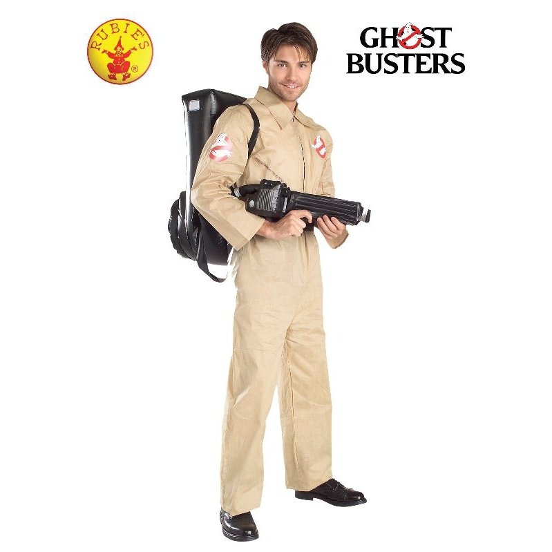 Ghostbusters Deluxe Costume, Adult - Jokers Costume Mega Store