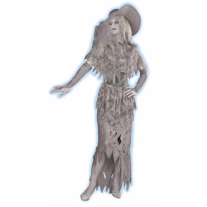 Ghostly Gal Costume Size Std - Jokers Costume Mega Store