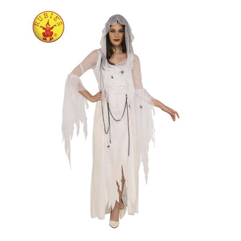 Ghostly Spirit Women's Costume Size L - Jokers Costume Mega Store