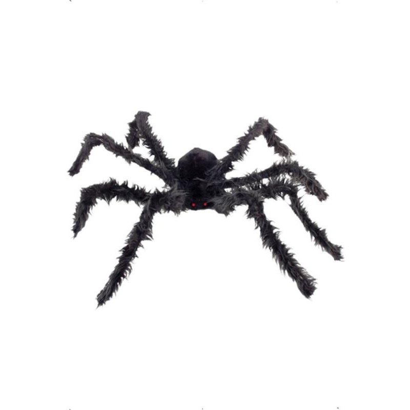 Giant Hairy Spider With Light Up Eyes - Jokers Costume Mega Store