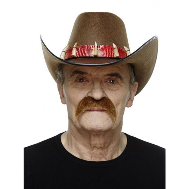Ginger Wild West Moustache - Jokers Costume Mega Store